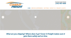 Desktop Screenshot of coveritfreight.com