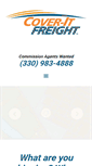 Mobile Screenshot of coveritfreight.com